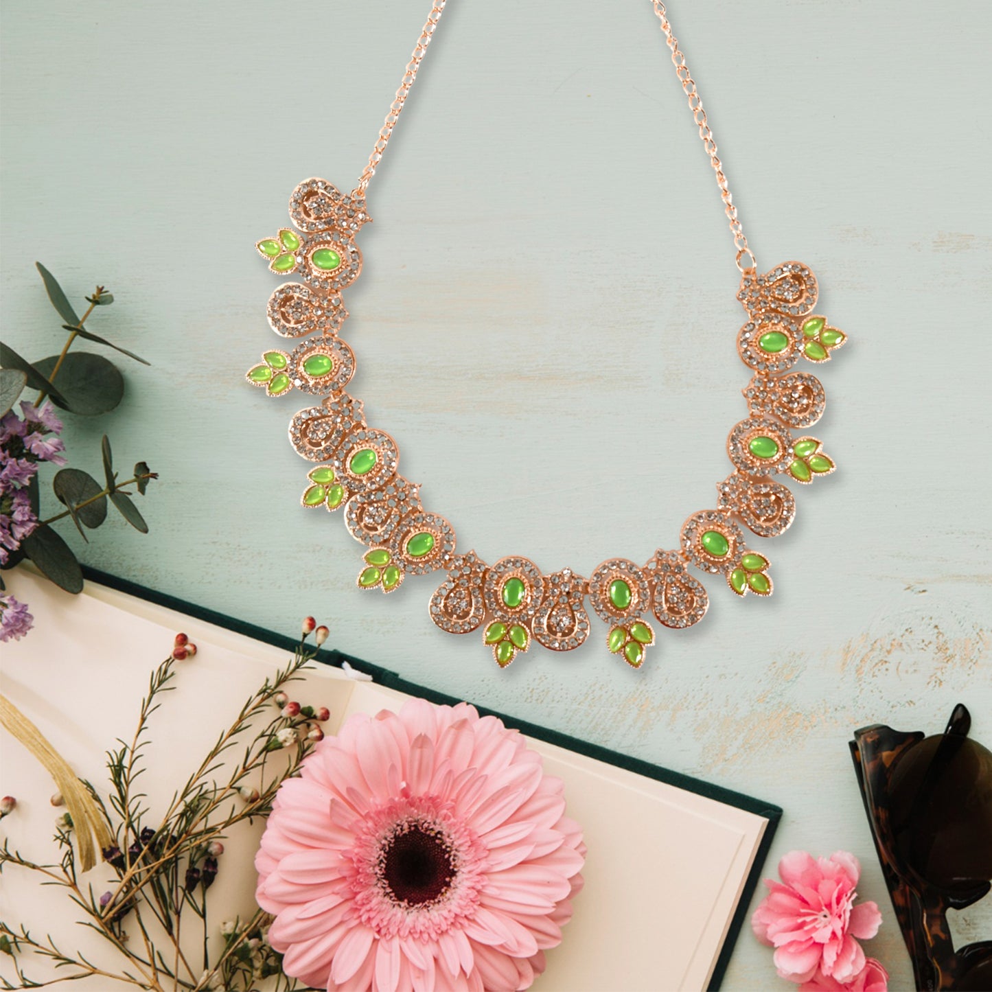 Parrot-Inspired Necklace Set