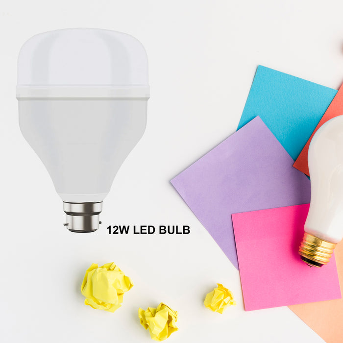 High-Power 12W LED Light Bulb, Brightness LED Bulb White, General Lighting Bulb, Energy Saver Superior Light , LED Bulb, Cool White For every room: bedroom, living room, kitchen, garage, bathroom
