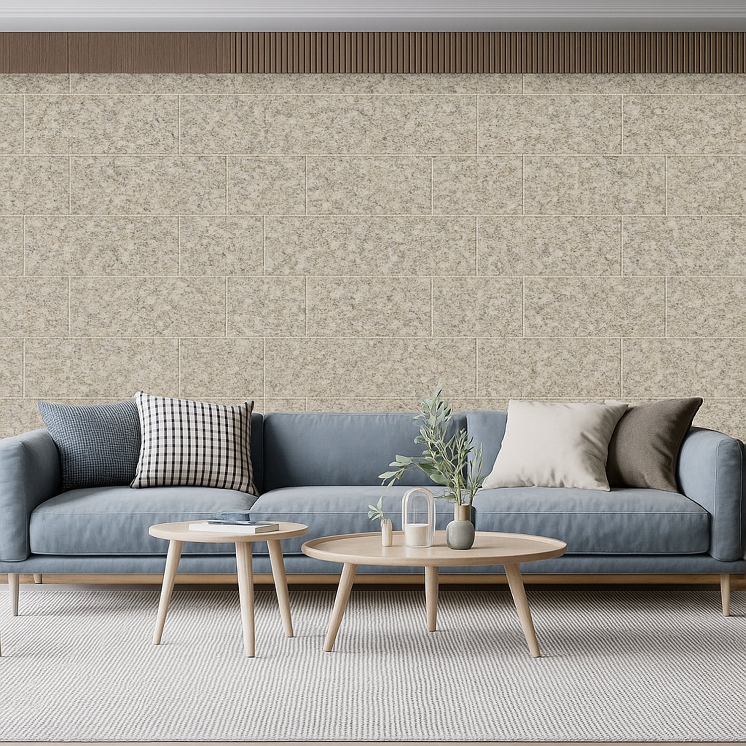 Wallpaper 3D Foam Wallpaper Sticker Panels (70 x 76 Cm / 1 Pc)