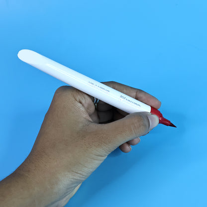 Camel Brush Pens – 12 Vibrant Shades (Flexible Tip for Watercolor Effects, Lettering & Sketching)