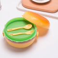 Burger Shape Lunch Box – Double Layer 1000ml for Kids | Lunchie Bunchie