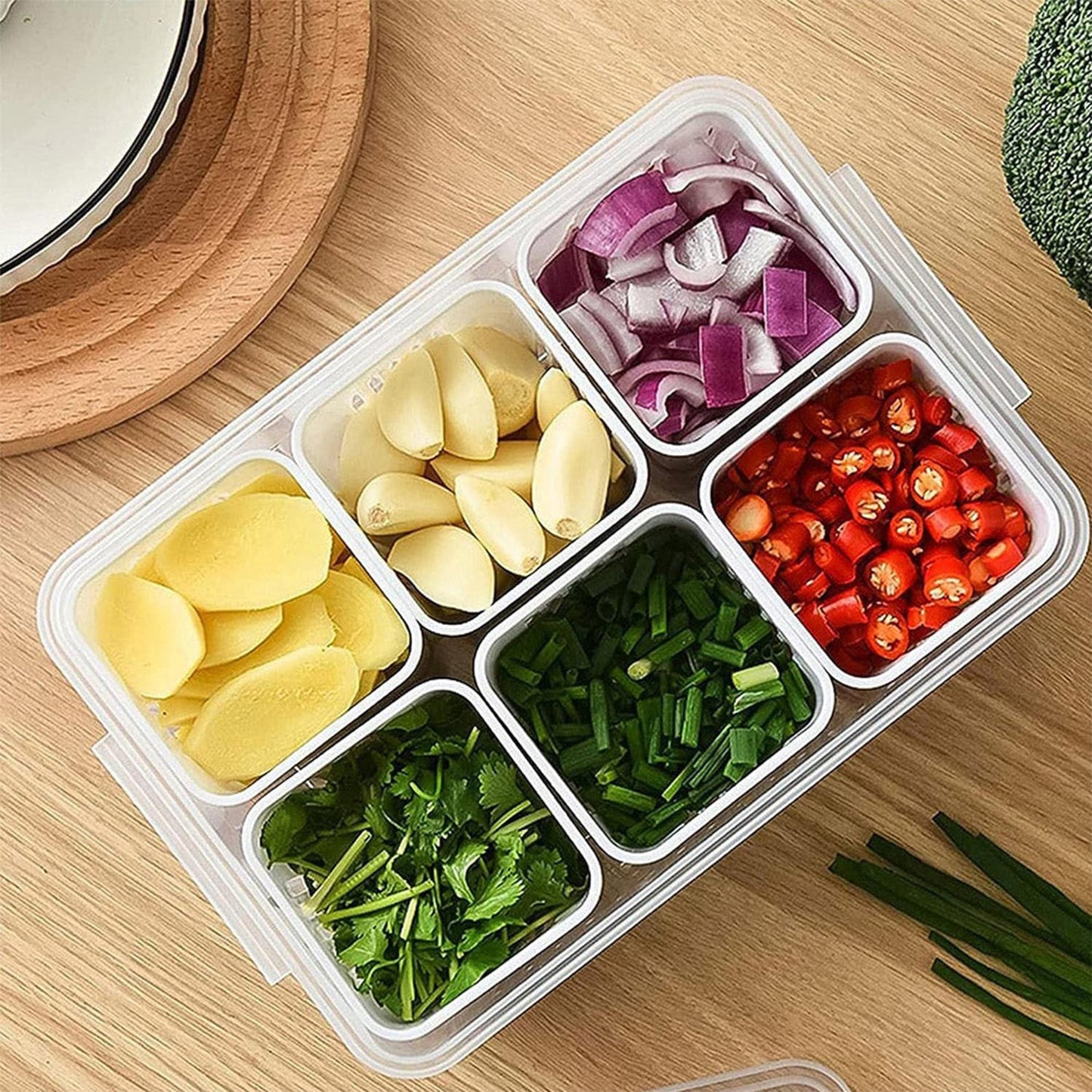 Fridge Storage Box – Airtight Food & Veggie Organizer | Tidy Table