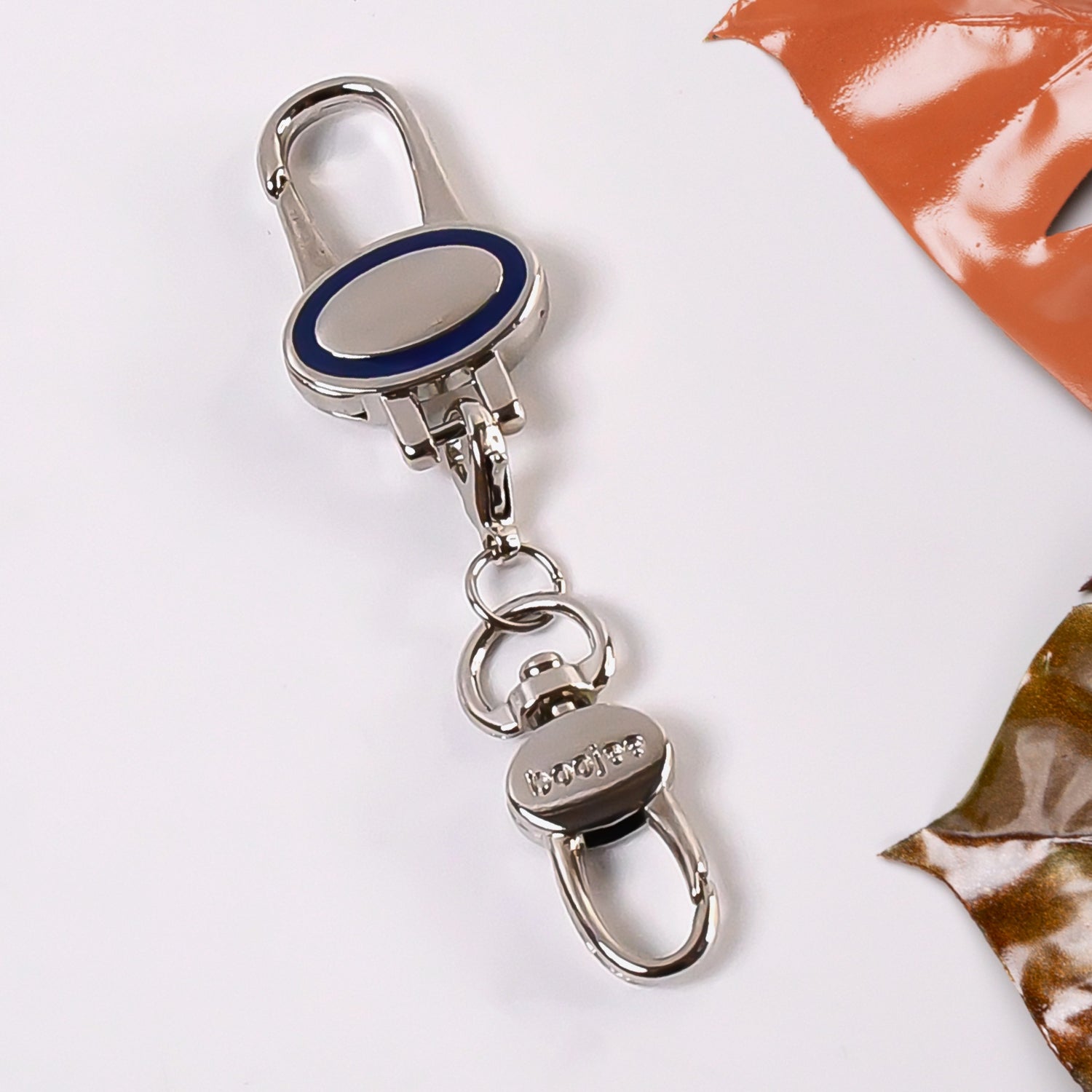 Metal Retractable Key Chain Recoil Keyring Heavy Duty Wire Rope