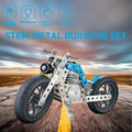 Metal Bike Construction Kit – 140 Part STEM Toy | Little Blocks