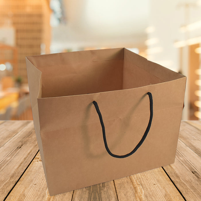 Echo Friendly Paper Bag For Bakery Items (11x8x11 Inch)