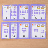 Truzo Toys Edu Cards – Number Flashcards for Early Learning & Counting Skills (3+ Years)