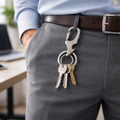 durable metal keychain holder