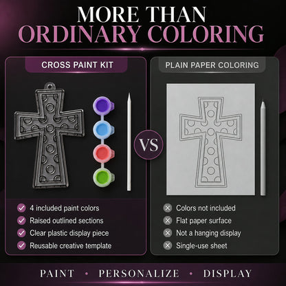 Acrylic Paint by Number Kit for Adults – 4 Colors | Craftily