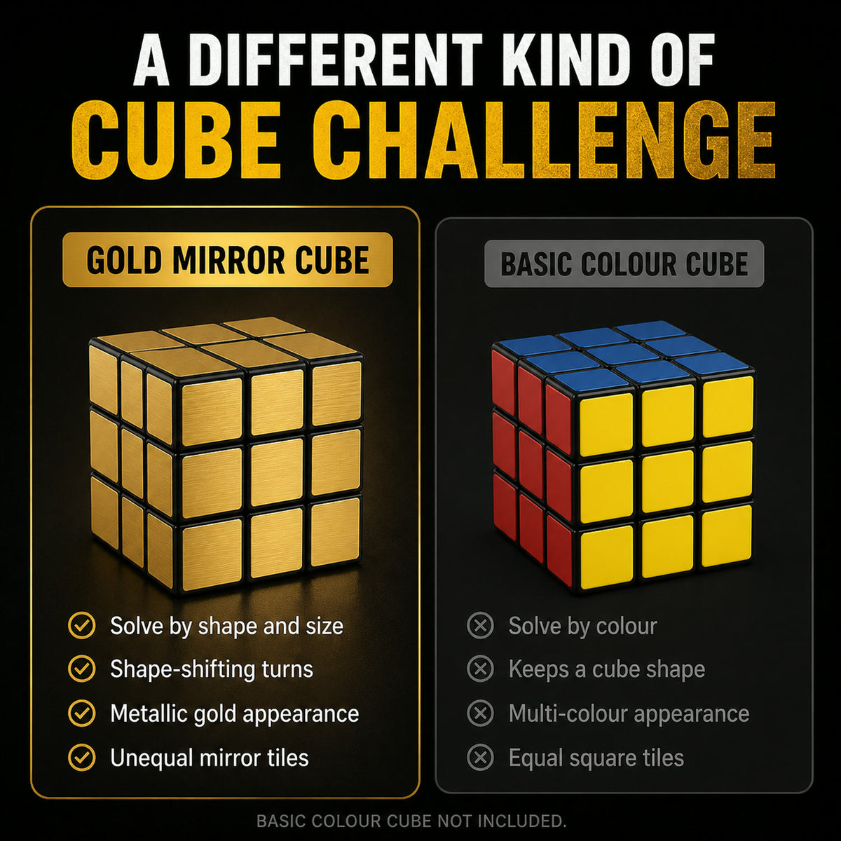 Magic Puzzle Cube – Premium Brain Teaser for Skill Development