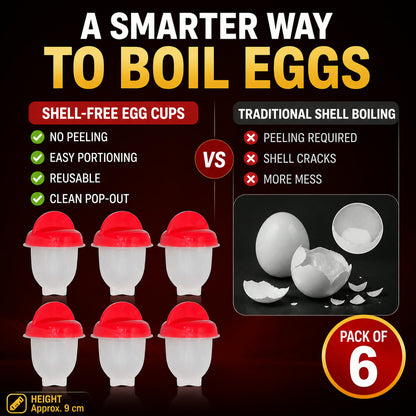 Nonstick Egg Boiler Cooker – Perfect Shell-Free Eggs | FirePot