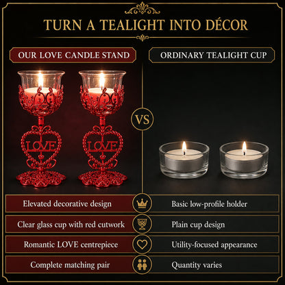 Tea Lights Holder – Elegant Candle Stand for Dining Decor