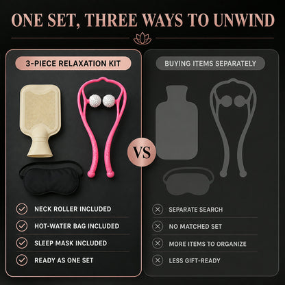 Self Care and Relaxation Combo Set – Complete Home Wellness Kit