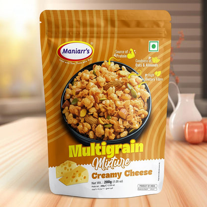 Maniarr's Creamy Cheese ROASTED MULTIGRAIN MIXTURE (200Gm)