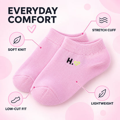Low Cut Ankle Socks for Women, Soft Stretchable No Show Sports Socks (1 Pair)