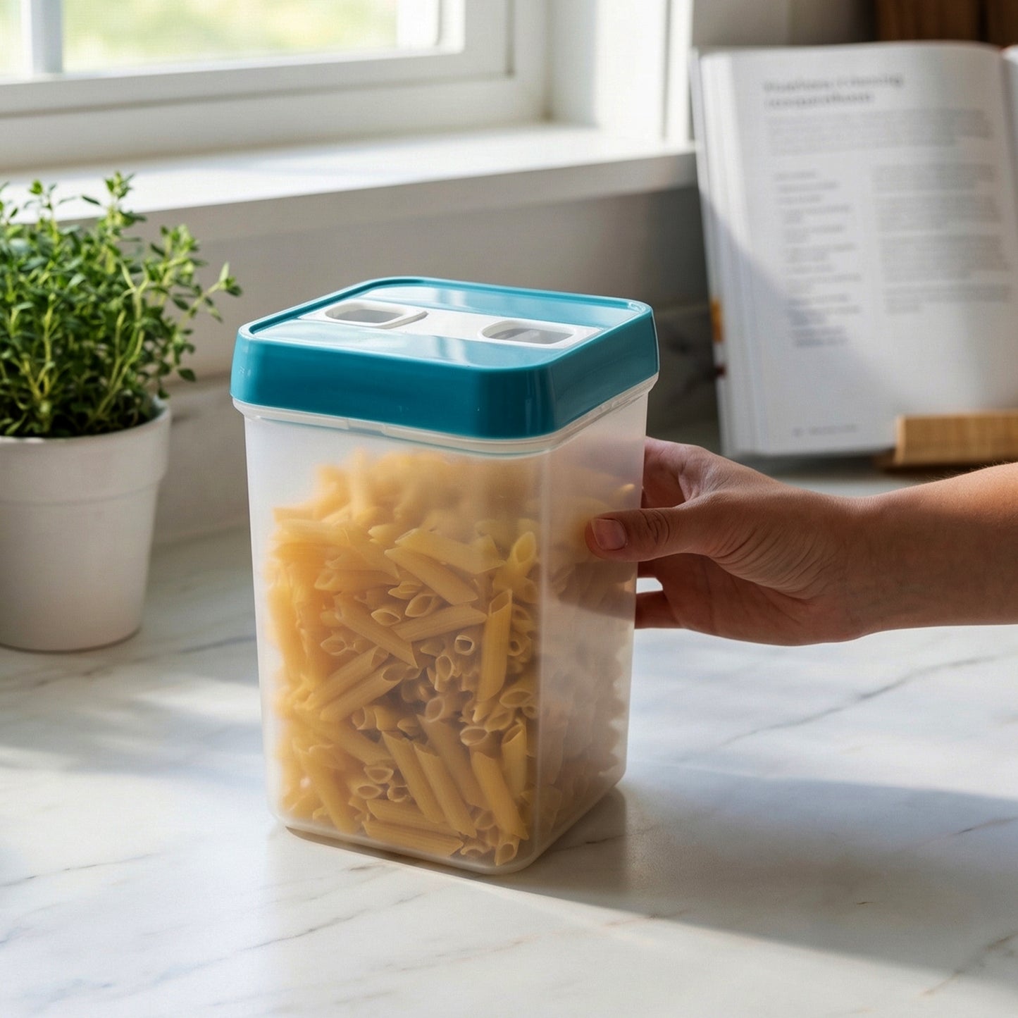 Transparent Plastic Food Storage Box