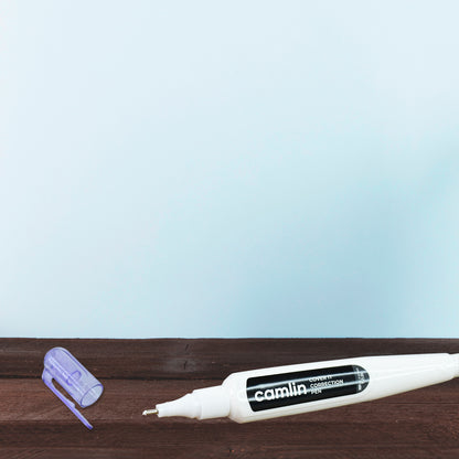 Camlin Cover It Correction Pen – Quick Dry & Smooth Coverage
