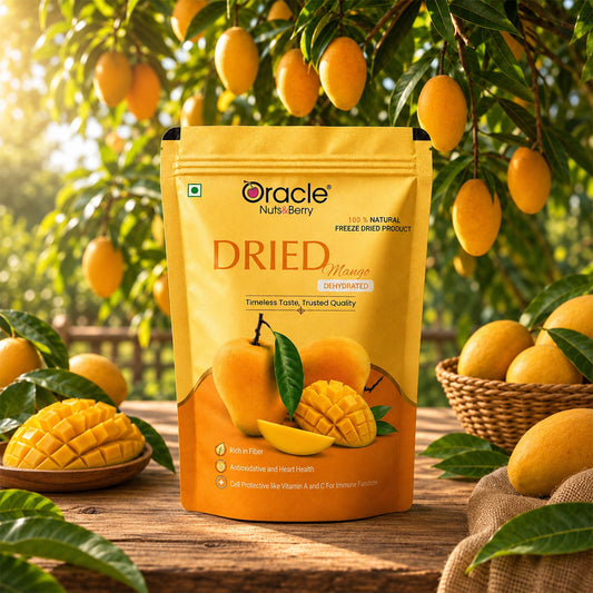 Dried Mango Slices Premium Naturally Sweet Dehydrated Tropical Fruit Snack (250g)