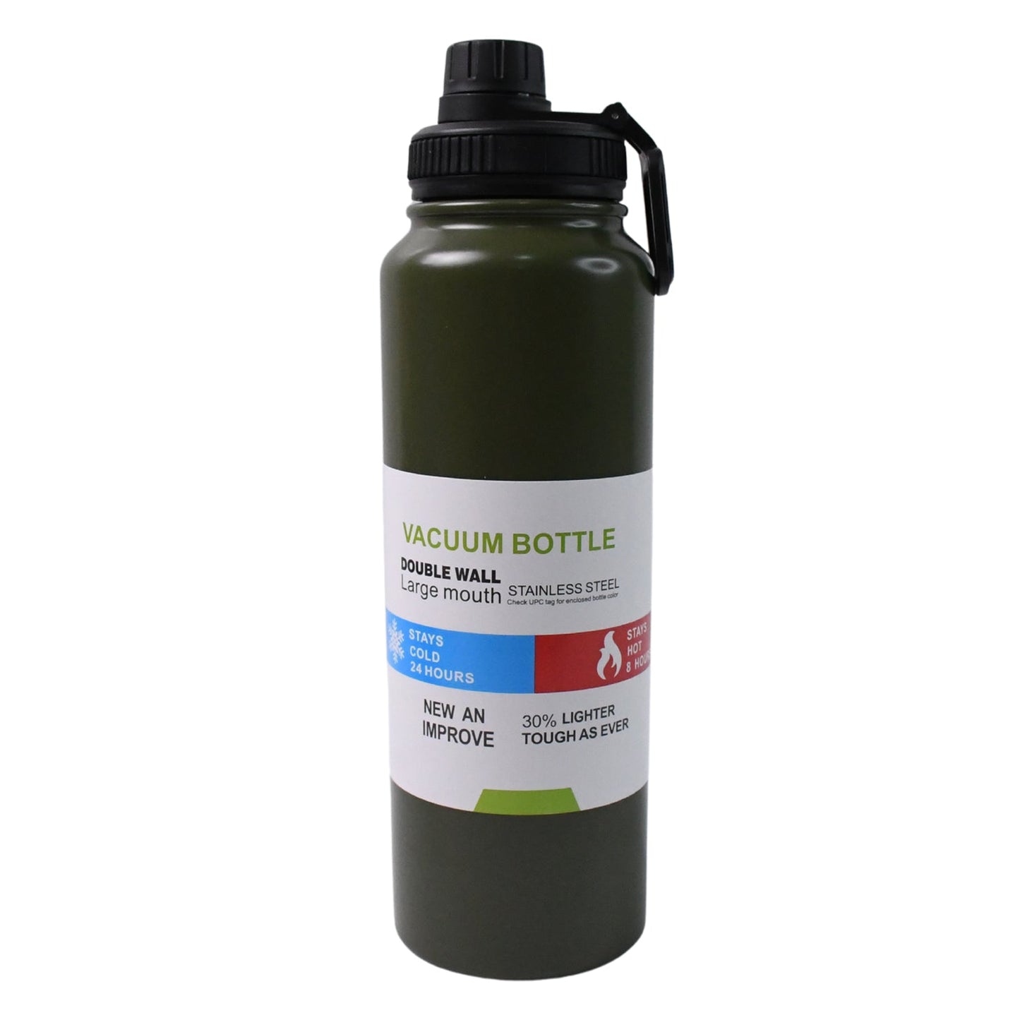 Customize Stainless Steel Double Wall Vacuum-Insulated Drink Water Bottle (1000 ML / Mix Color)