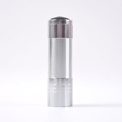Portable Mini Torch, Super-Bright Mini 6 LED Bulb Pocket Torches - Small Keyring Torch Flashlight for Camping, Hiking, DIY, Travelling, Outdoors and More 3 Battery operated (Battery not included / 1 pc / Mix Color )