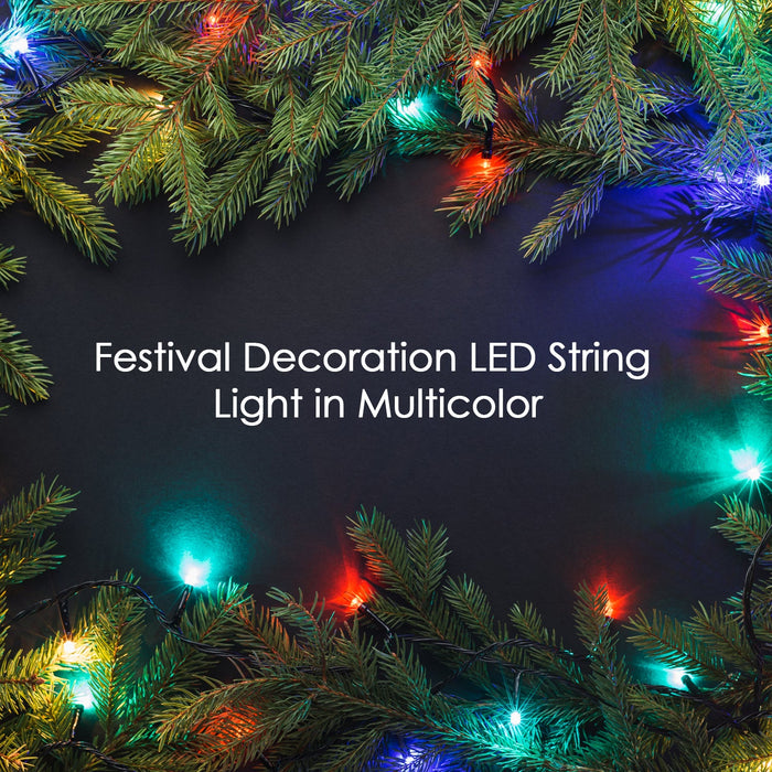 4 Meter Festival Decoration LED String Light in Multicolor