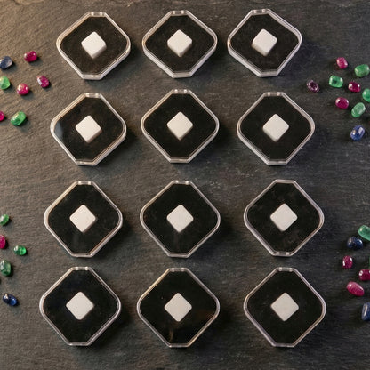 Top view of 12-piece jewellery box set