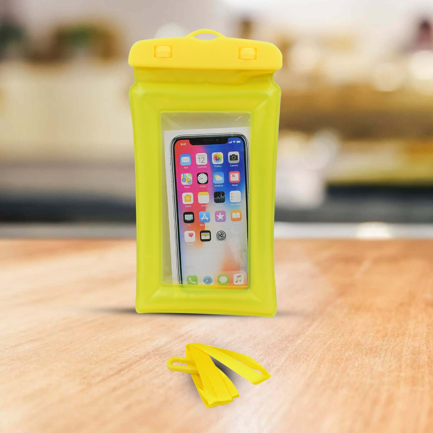Buy Waterproof Mobile Pouch Zip Lock Underwater Phone Case — DeoDap