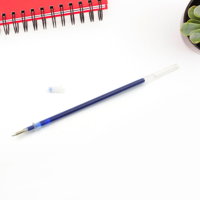 બ્લુ પેન રિફિલ તમામ રાઉન્ડ બોલ પેન રિફિલ સરળ લેખન પેન રિફિલ તમામ પેન યોગ્ય (1 Pc / 10 Pc)
