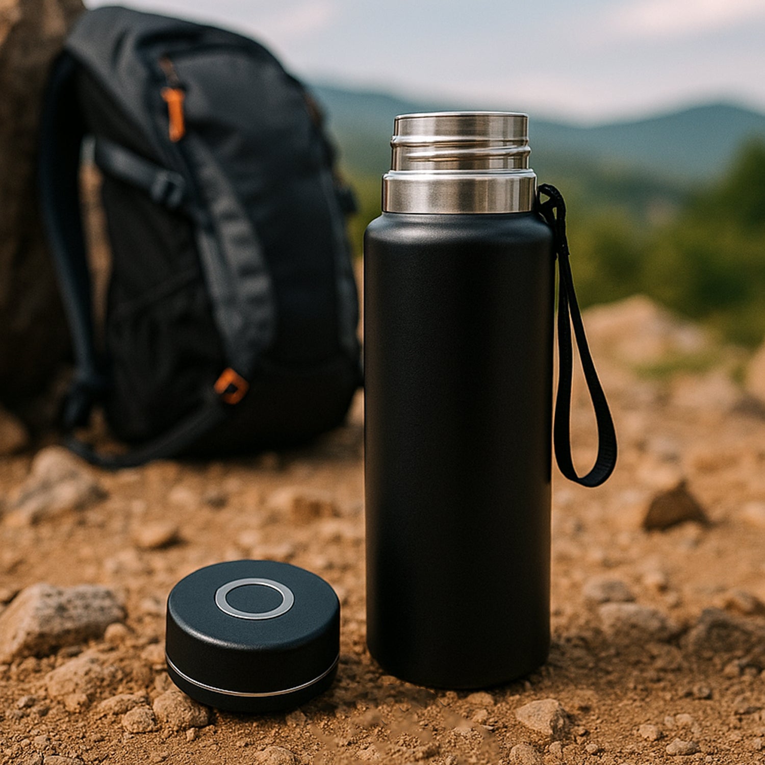 Customize Double Stainless Steel Wall Flask Vacuum Insulated Water Bottle (800 ML)
