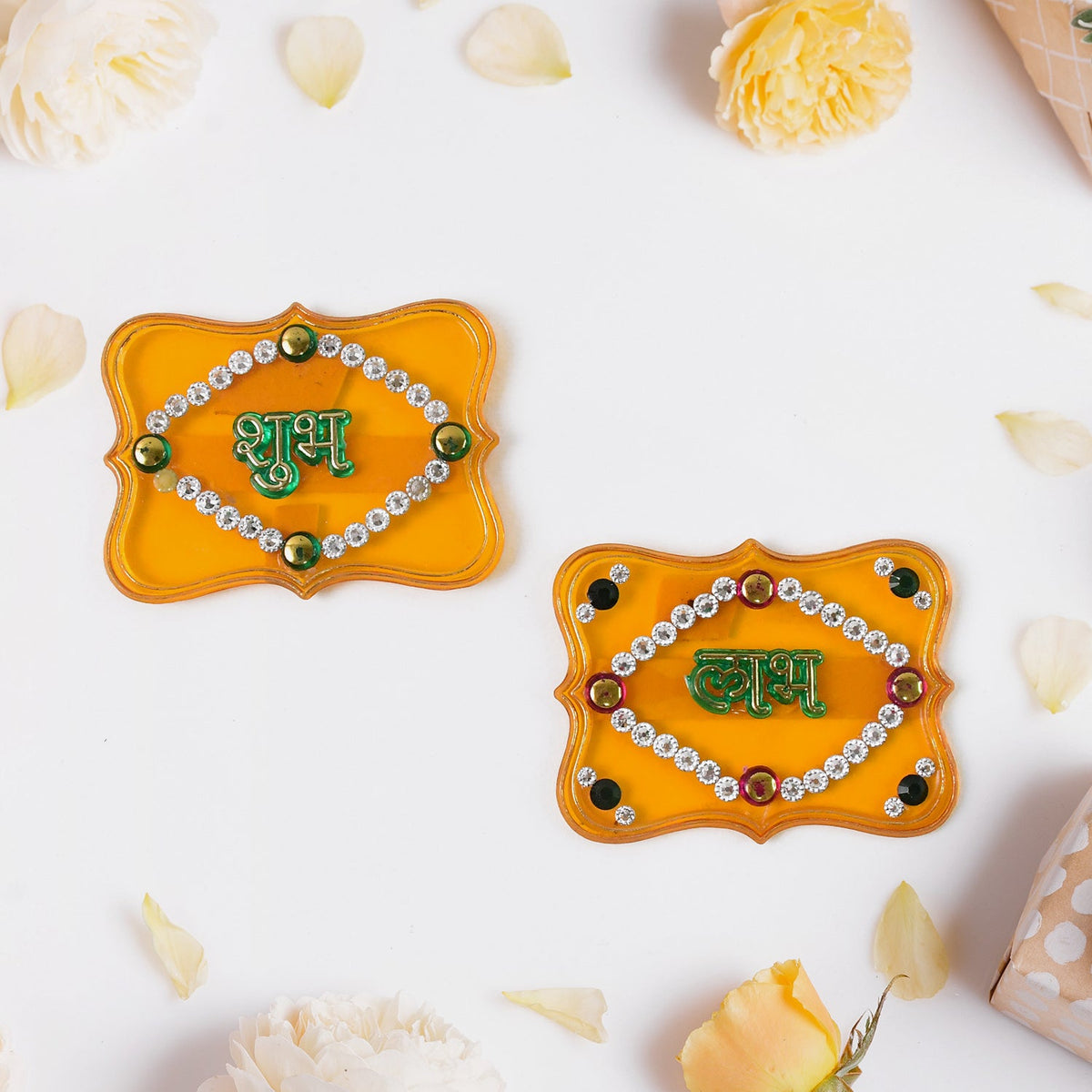 Shubh Labh & Evil Eye Decorative Hanging Set for Home Entrance