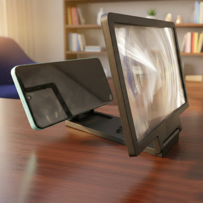 Compact smartphone screen booster