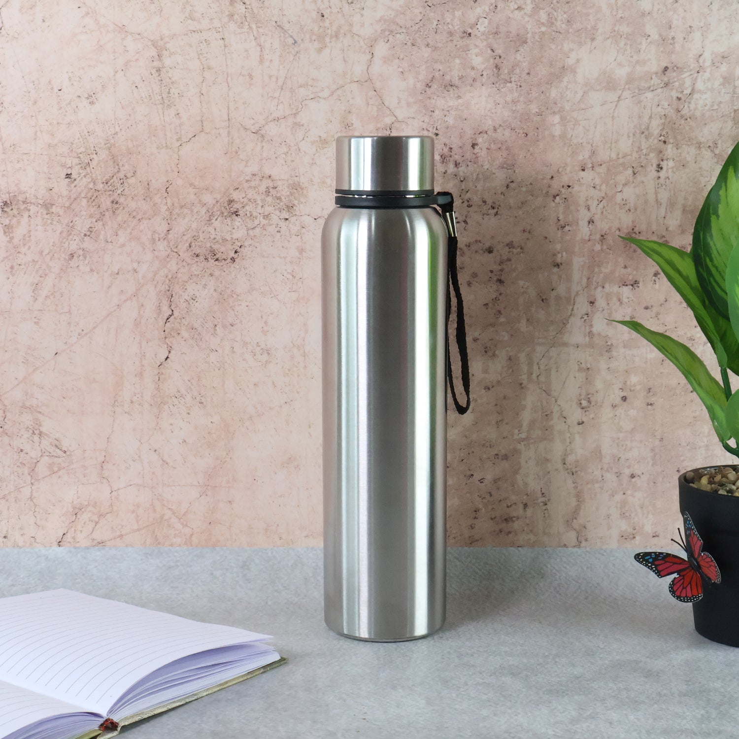 Nekza Stainless Steel Vacuum-Insulated Drink Water Bottle (1000 ML)