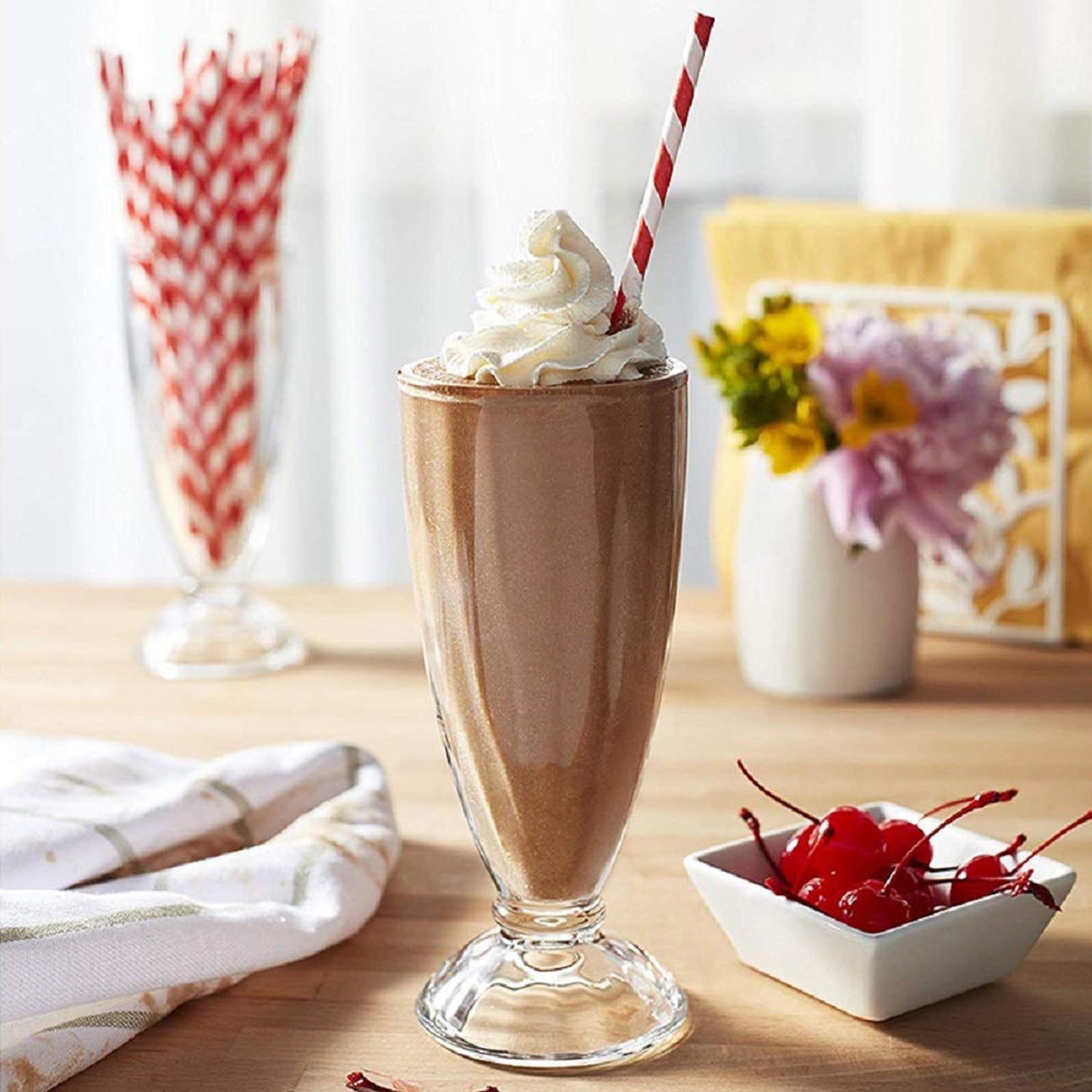 Apex Premium Dessert & Falooda Glasses (Approx 400ML / 6 Pc)