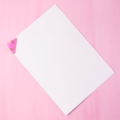 Triangle Paper Clips | Small Corner Clips for Paper, Document Clip (1 pc)