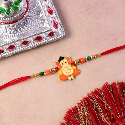 Festive Rakhi suitable for Raksha Bandhan celebrations