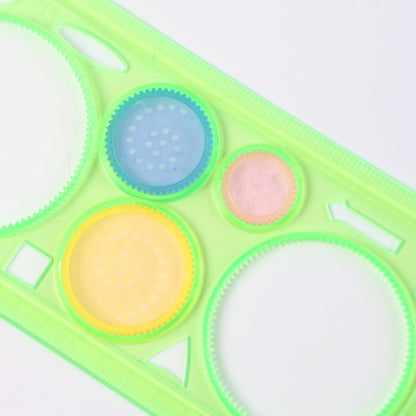 Design Ruler Spirograph Geometry Stencil Set