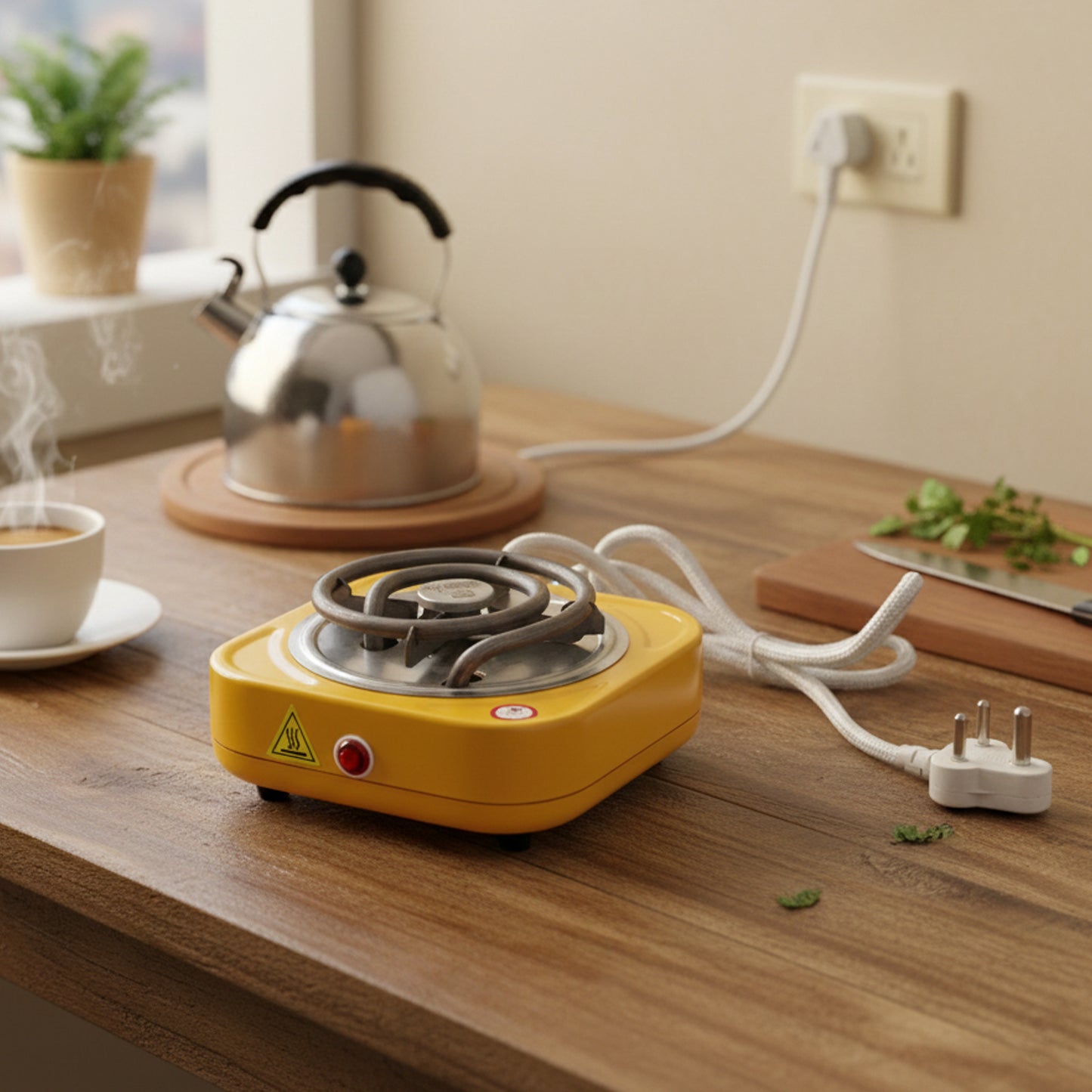 Electric Single Coil Hot Plate (1 Pc)