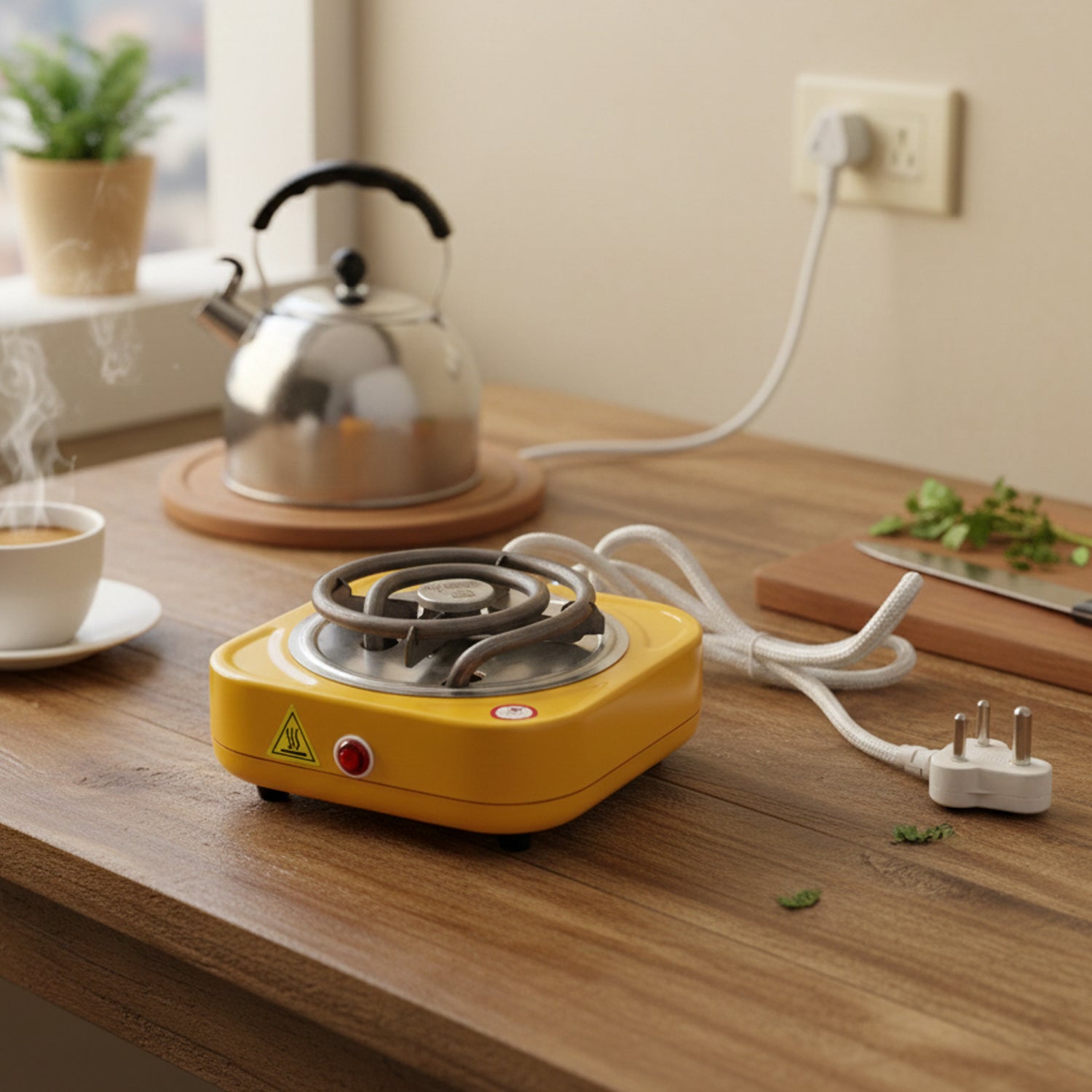 Electric Single Coil Hot Plate (1 Pc)