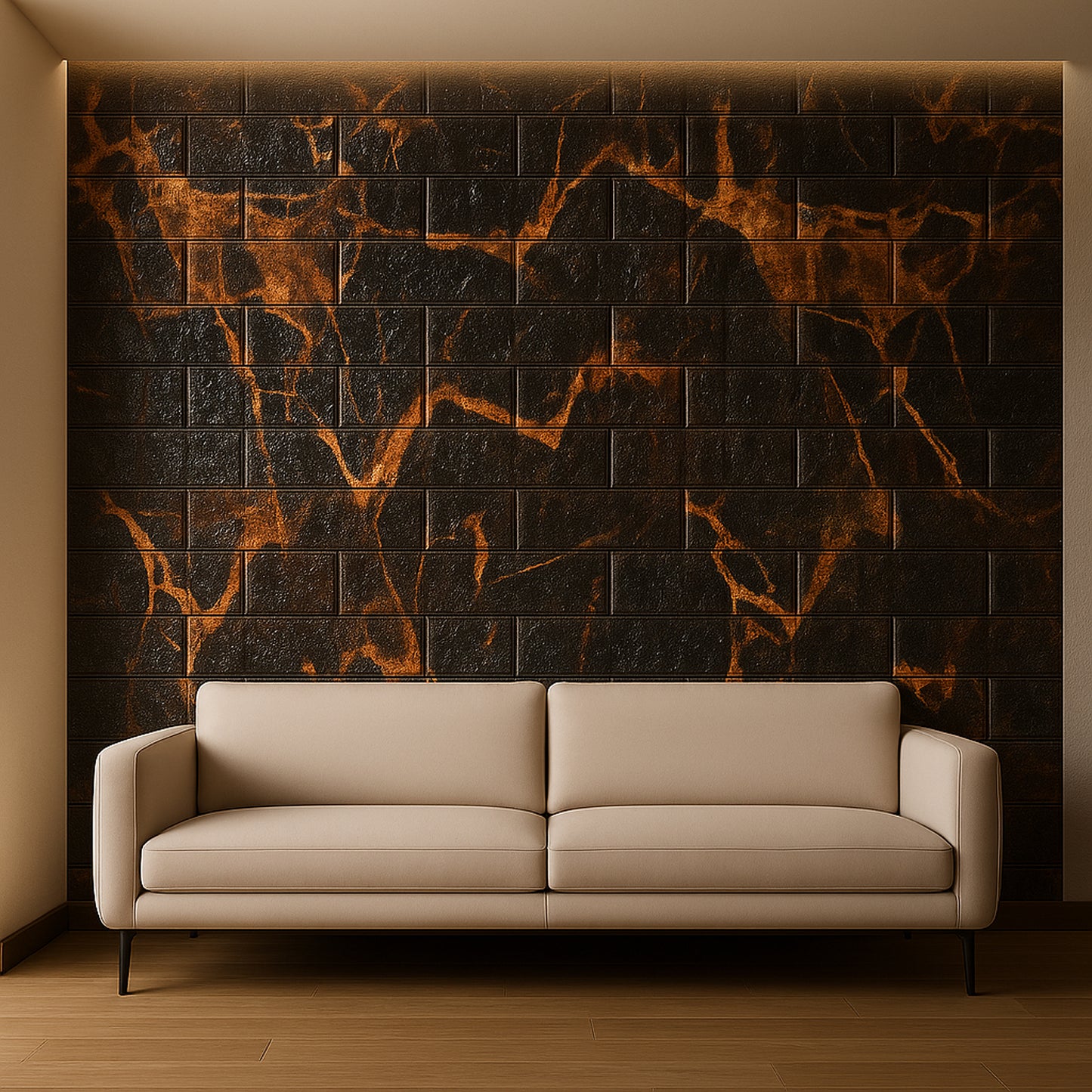 Soft foam wall panels for sound absorption and decoration