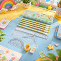Cartoon Geometry Box Set – Fun & Organised School Supplies