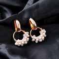 Double Pearl Stud Earrings – Elegant Fashion Accessory