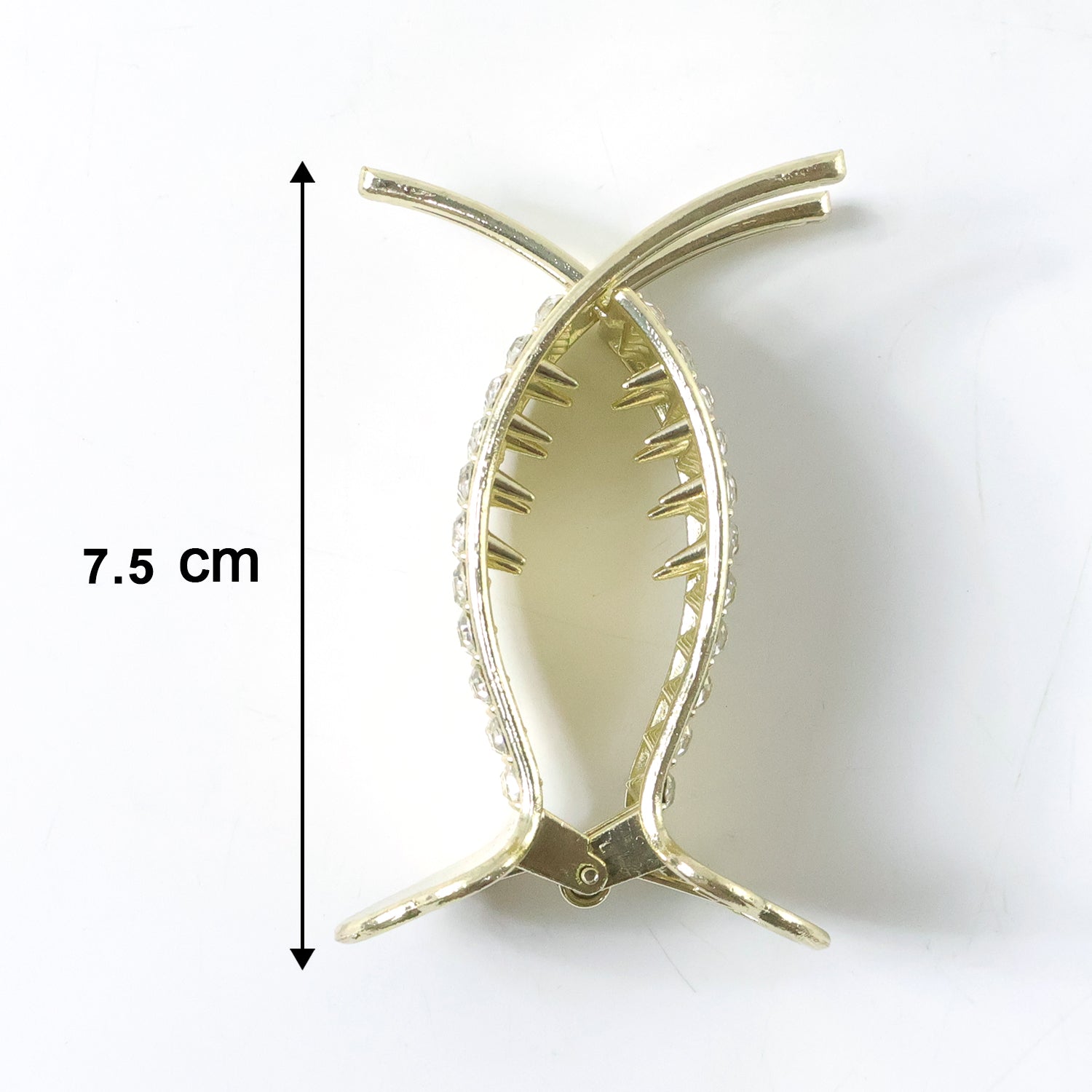 Side view of Premium Hair Claw Clip