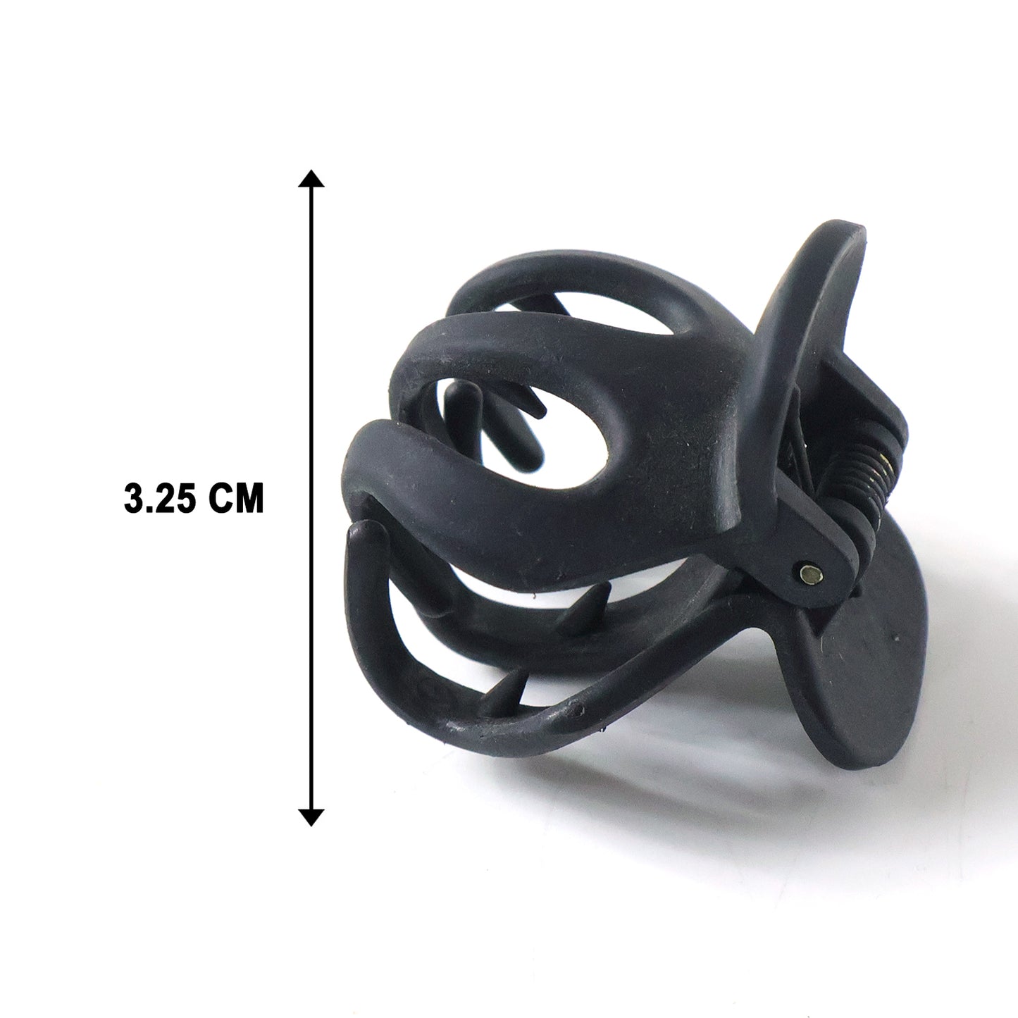 Close-up of matte hair claw clip