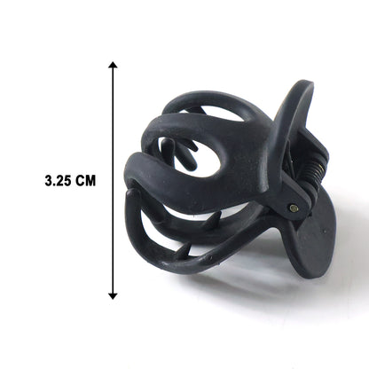 Close-up of matte hair claw clip