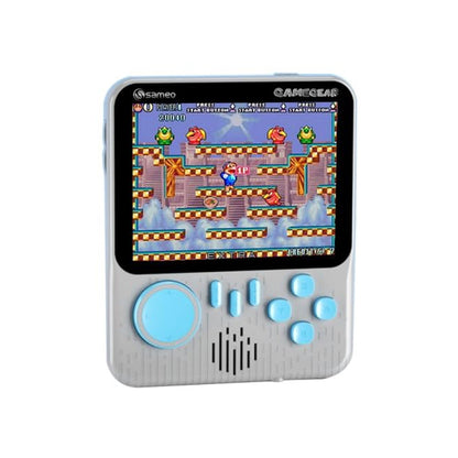 Sameo GameGear Retro Handheld Console with 666 Built-in Games – Wide-Screen Portable Gaming Device with TV Output and USB Rechargeable Battery
