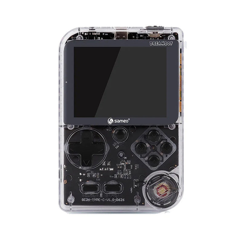 DreamBoy Retro Handheld Game Console with 500 Built-in Classic Games, TV Output & Rechargeable Battery