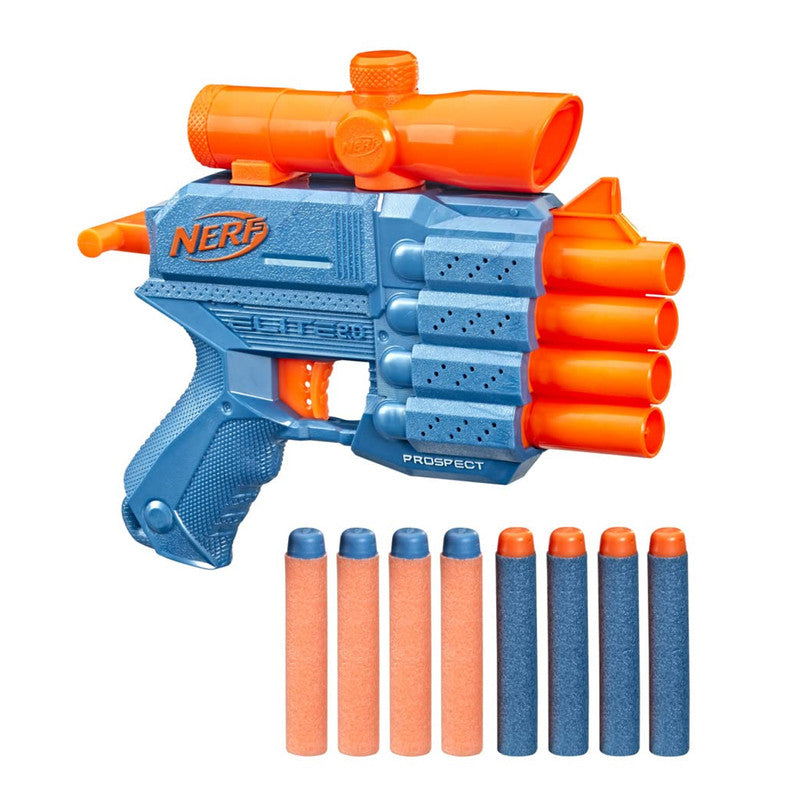 Close-up of Nerf Elite 2.0 Prospect blaster barrels