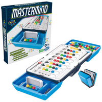 Classic Mastermind Strategy Board Game with Colorful Pegs – Code-Breaking Logic Game for Kids and Adults