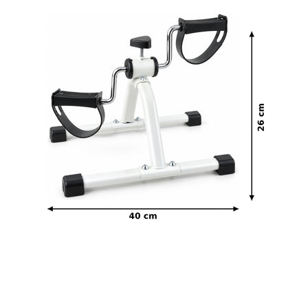 Pedal exerciser dimension reference
