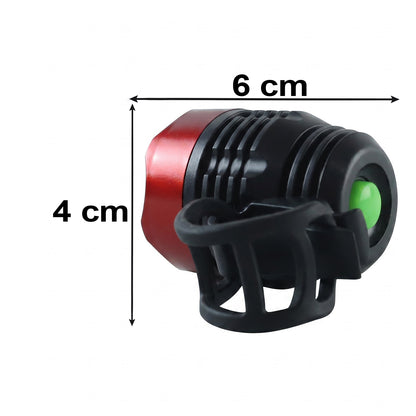 Bicycle headlight size details
