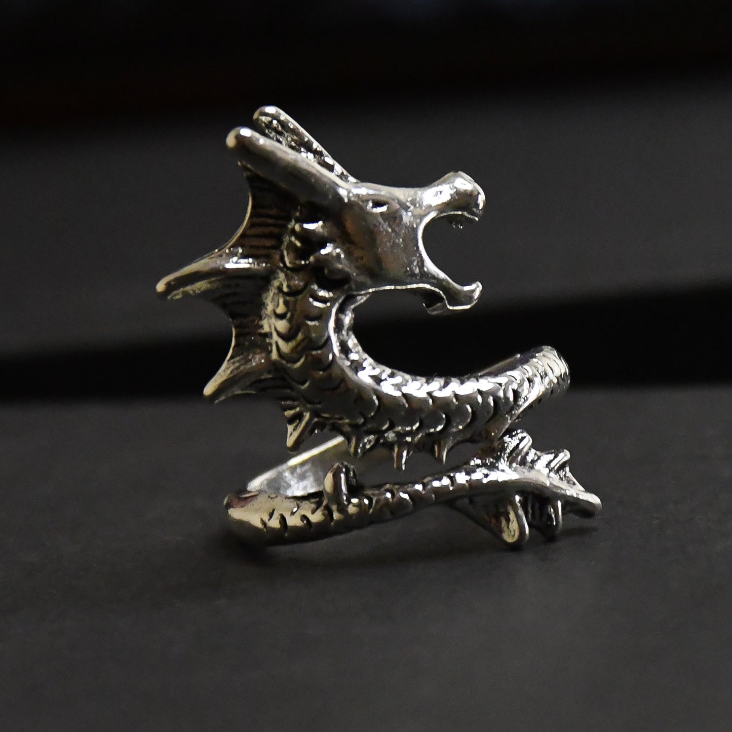 Dragon Faced Rings